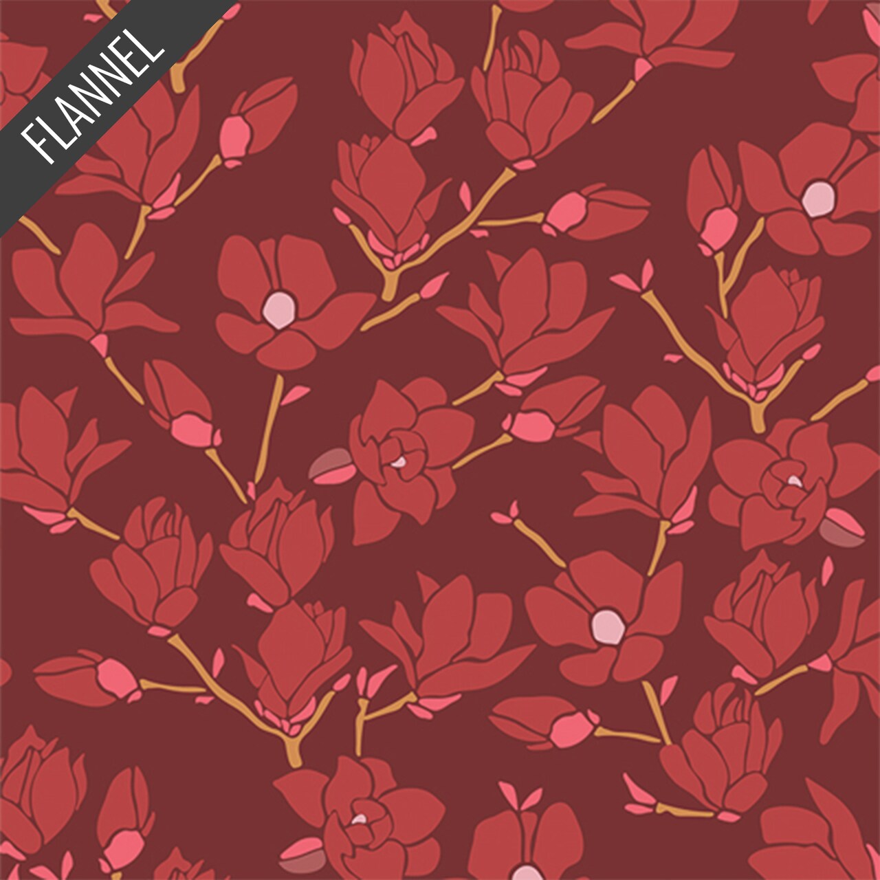 Magnolia Flannel in Seven (f7000) | Art Gallery Flannel | AGF Studio | Art Gallery